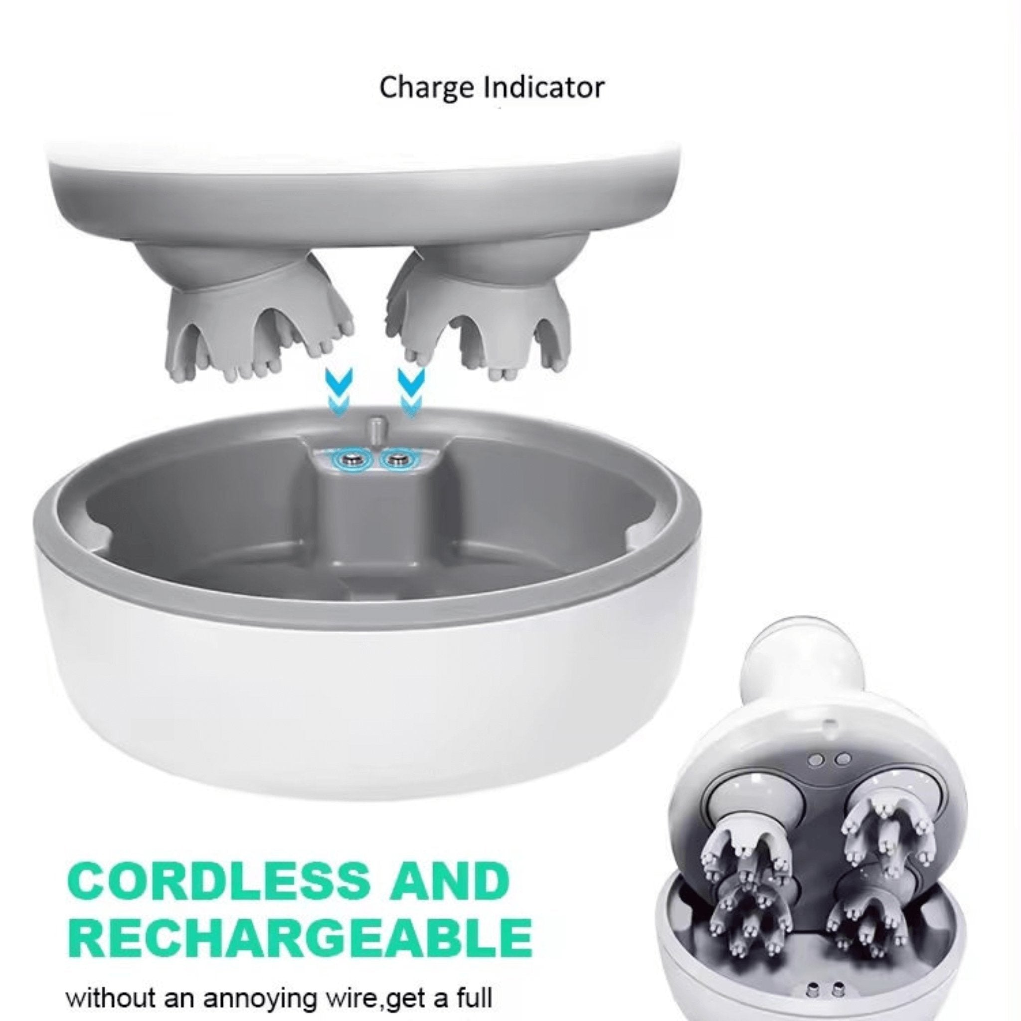 Hack Human - VComfort - VComfort – Intelligent Head Scalp Body Massager -