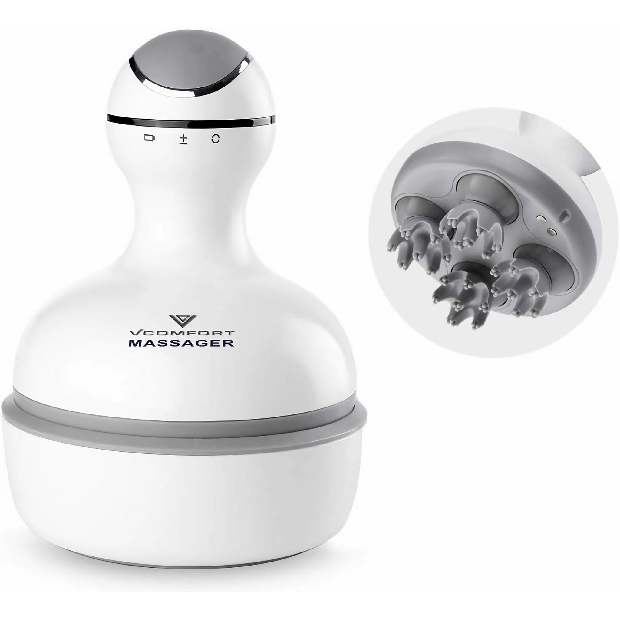 Hack Human - VComfort - VComfort – Intelligent Head Scalp Body Massager -