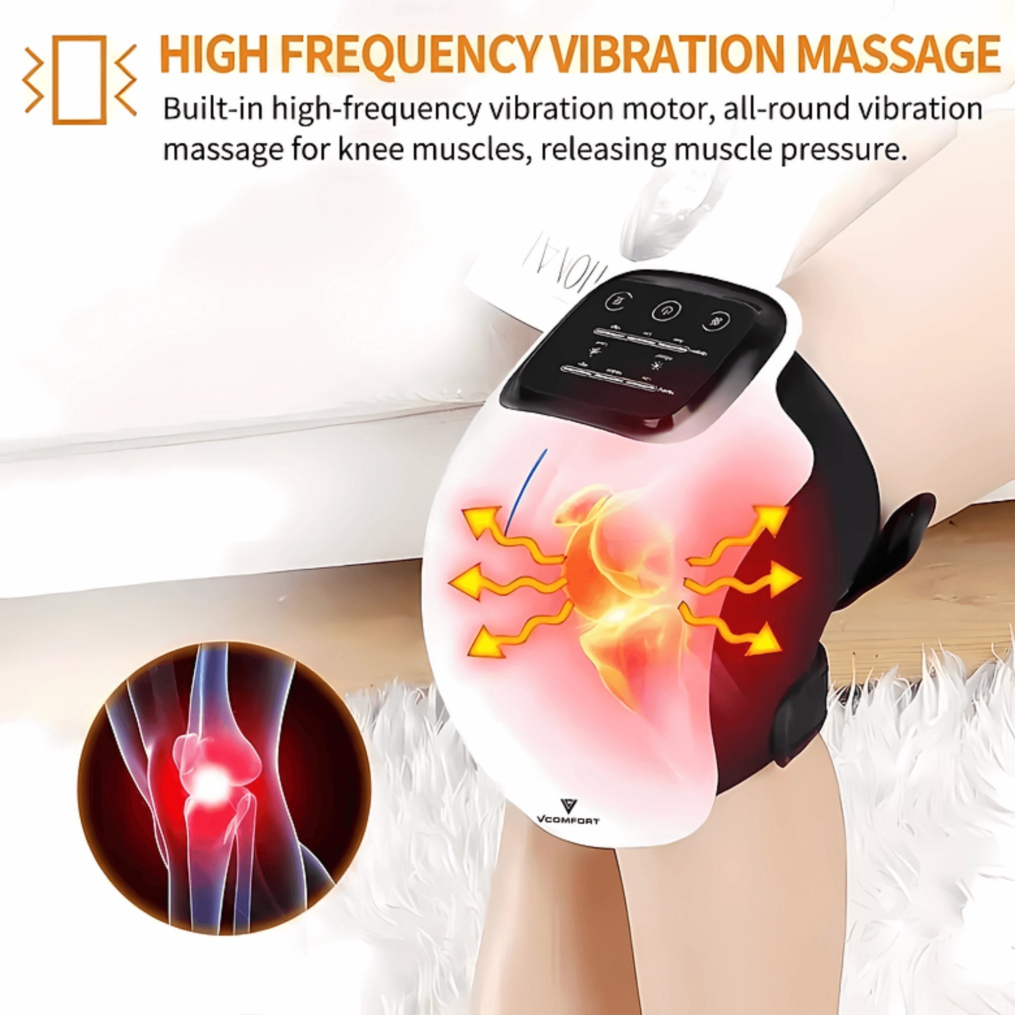 Hack Human - VComfort - VComfort – Smart Knee Massager -