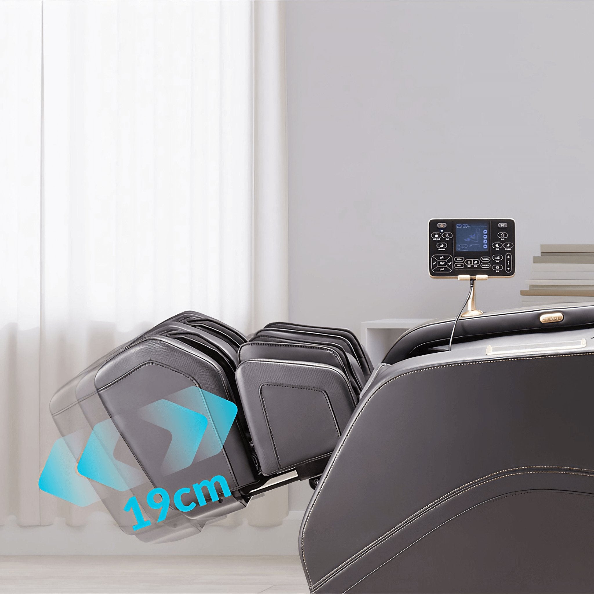 Hack Human - VComfort - VComfort - Xavier - SL Full Body Executive Zero Gravity Smart Massage Chair -