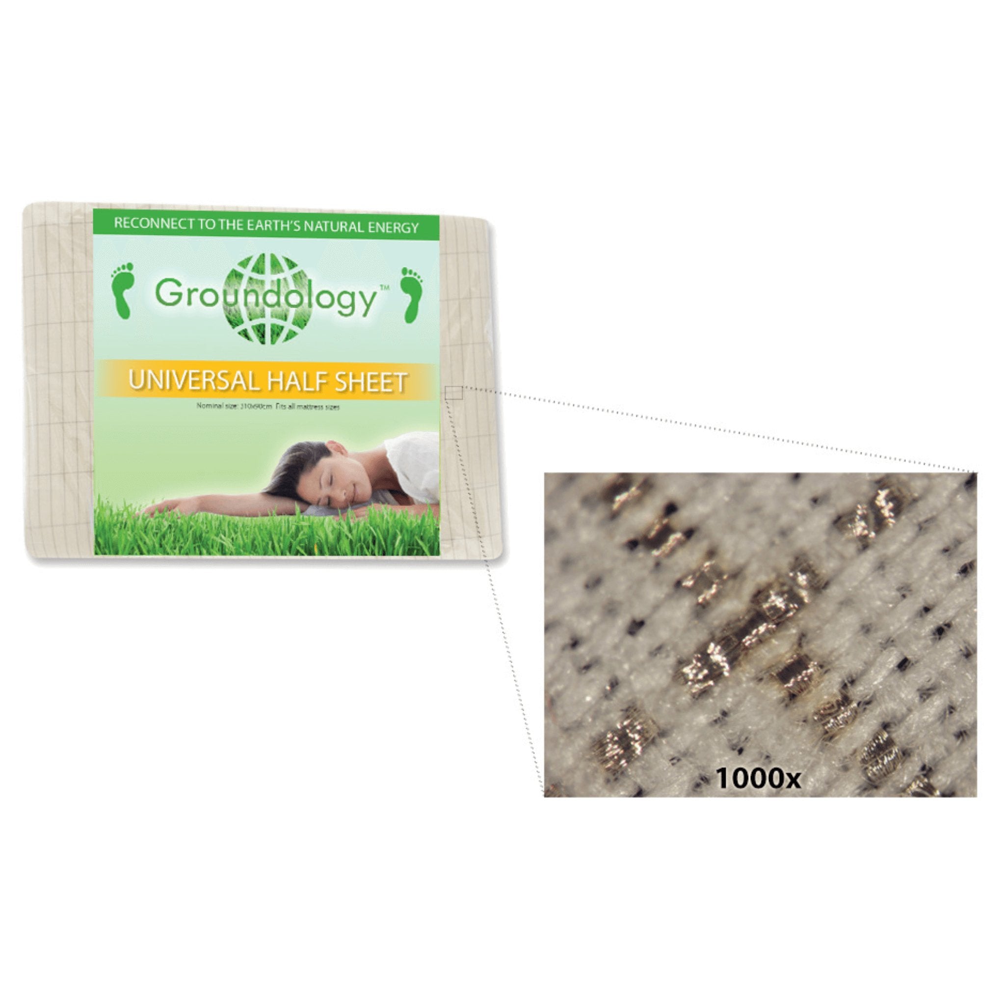 Hack Human - Groundology - Groundology™ Grounding Half Sheet - 