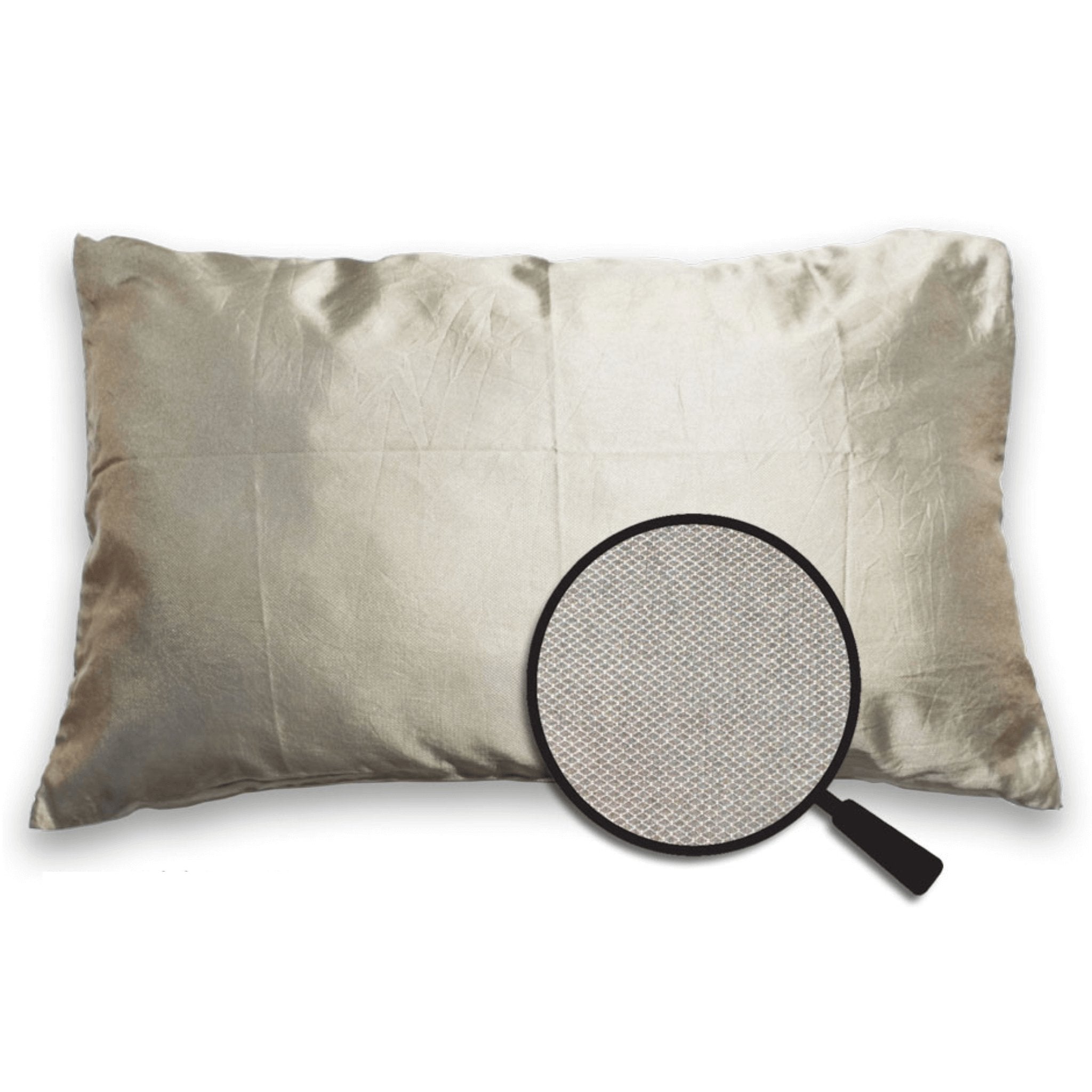 Hack Human - Groundology - Groundology™ SoftSilver™ Pillow Case - 
