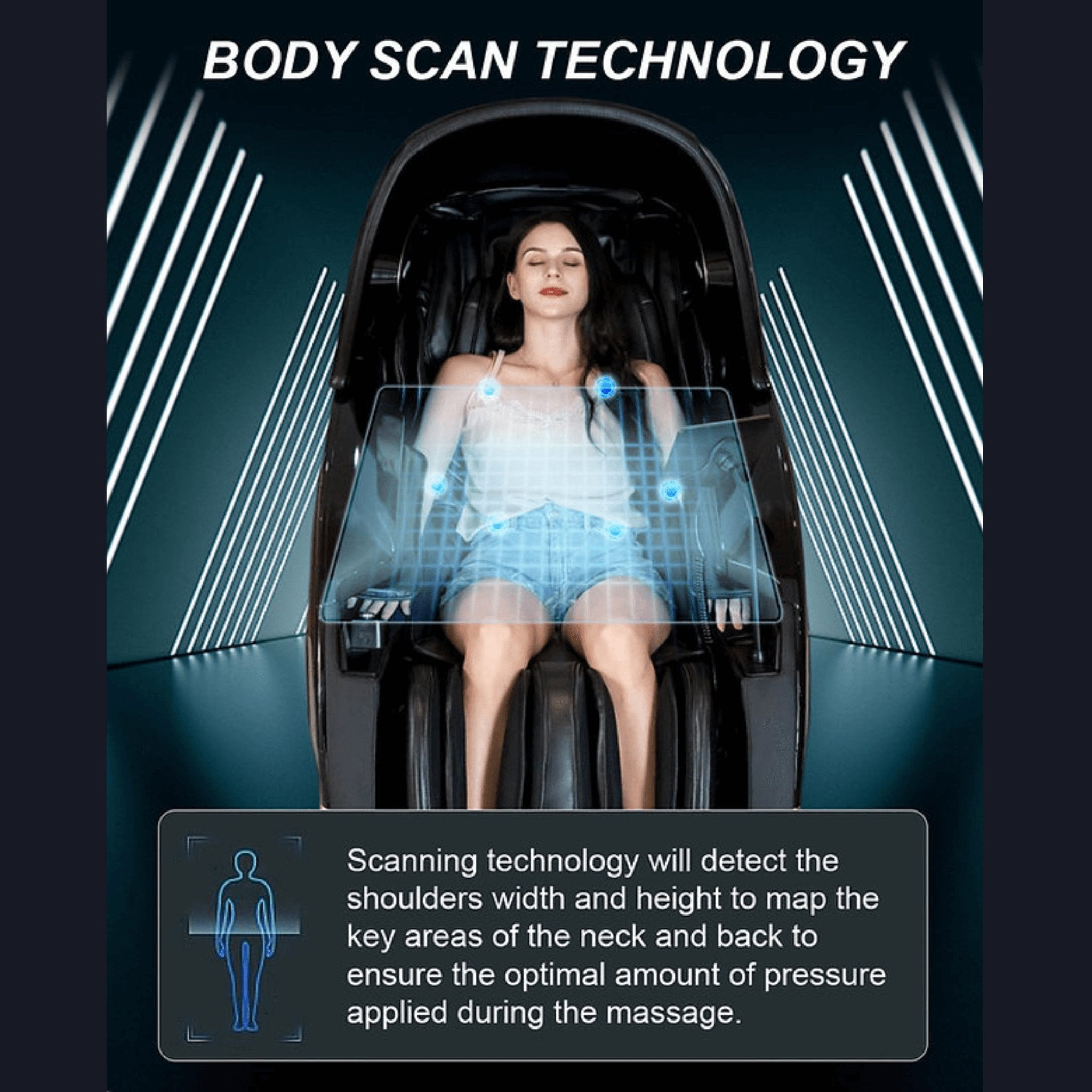 Hack Human - VComfort - VComfort - iSupreme Max – 4D Special Edition High - End Massage Chair - 