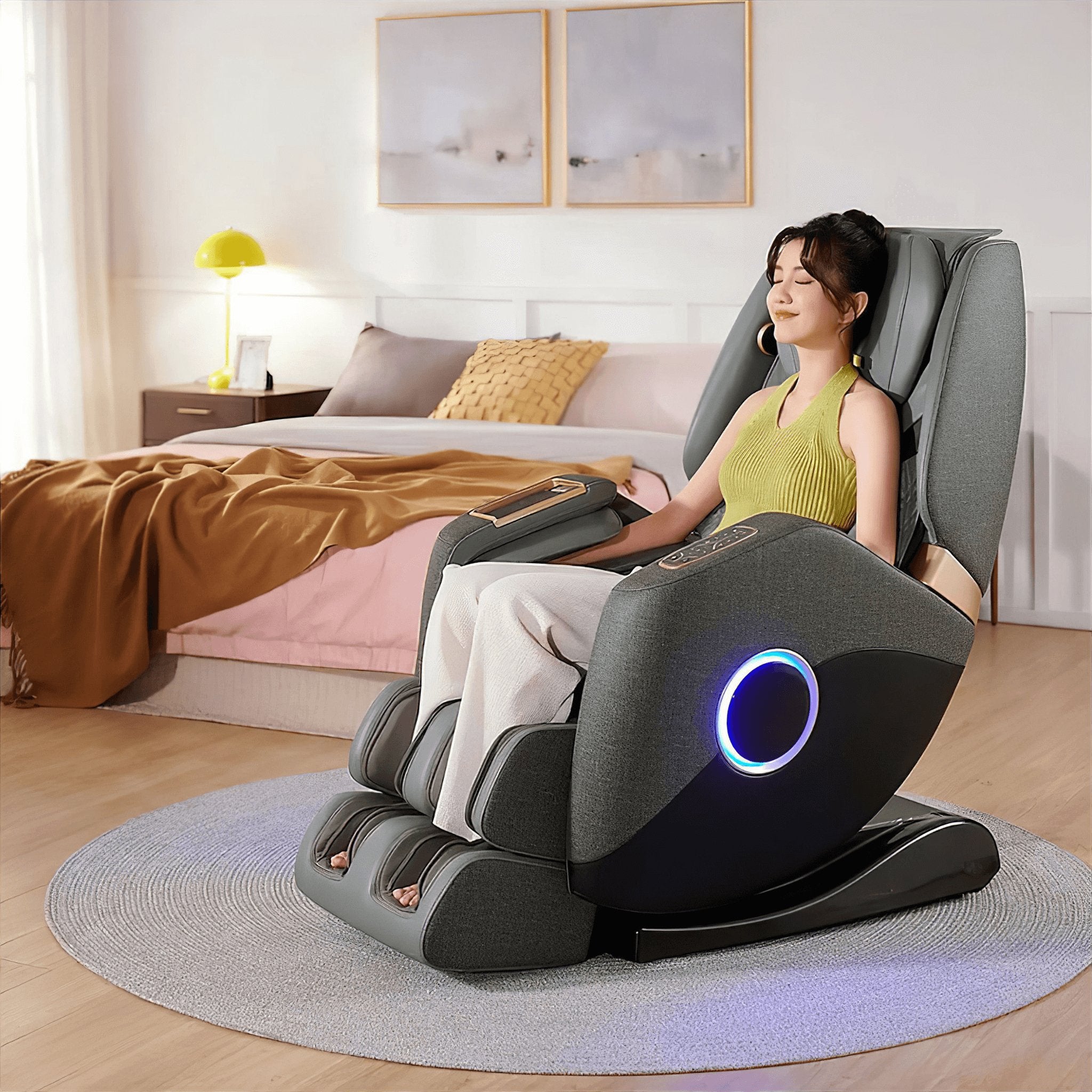 Hack Human - VComfort - VComfort - Kalkoona Max – Luxury SL 3D Full Body Zero Gravity Shiatsu Massage Chair - 