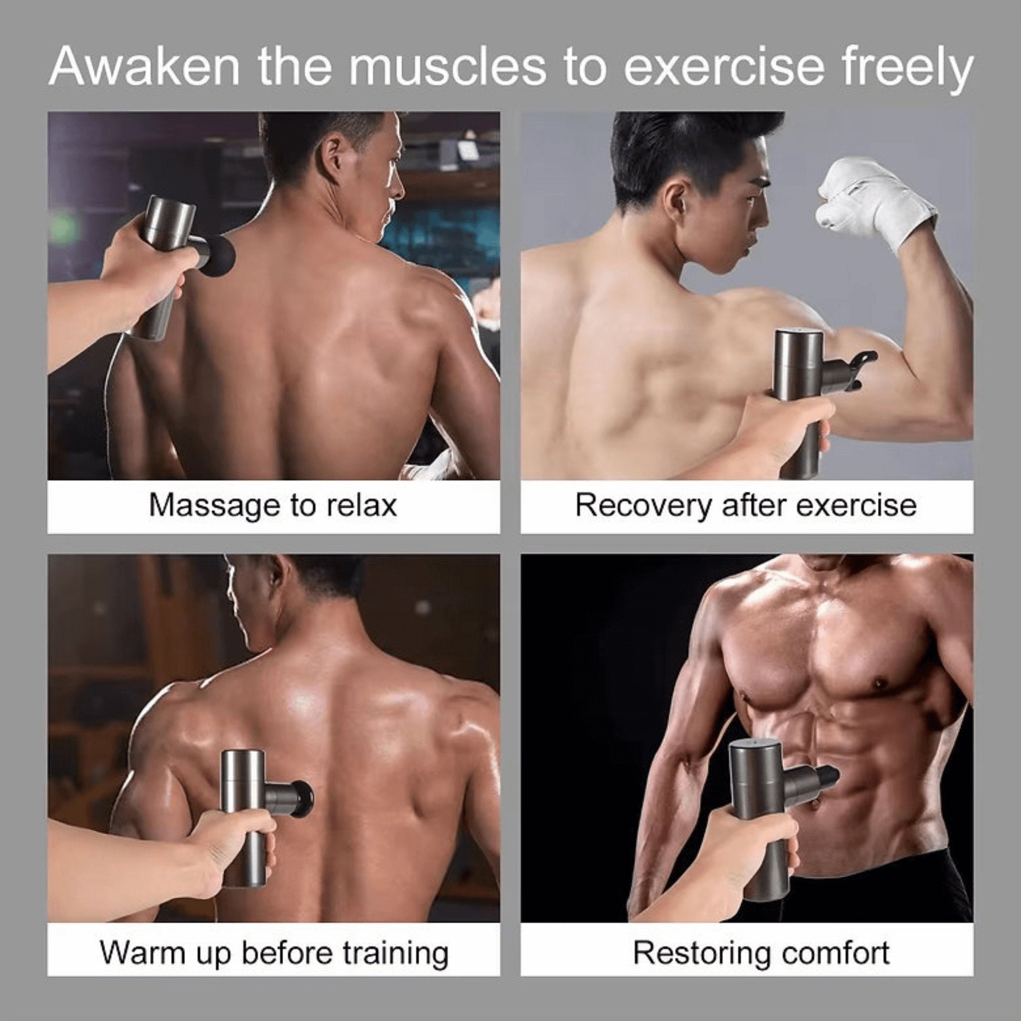 Hack Human - VComfort - VComfort - Mini Massage Gun - 