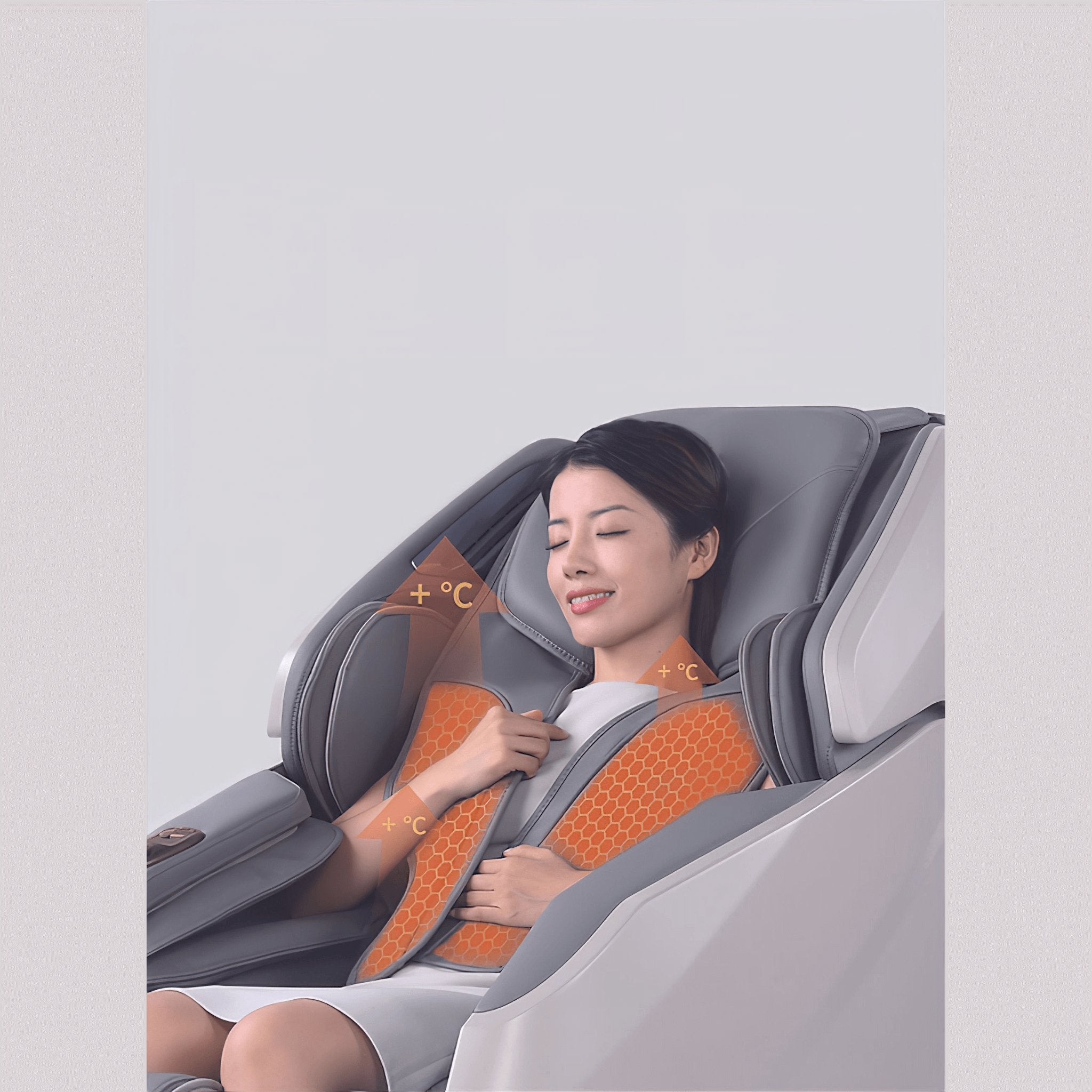 Hack Human - VComfort - VComfort - Primus 4D Pro - i - Open Flex SL Track Full Body Shiatsu Massage Chair - 