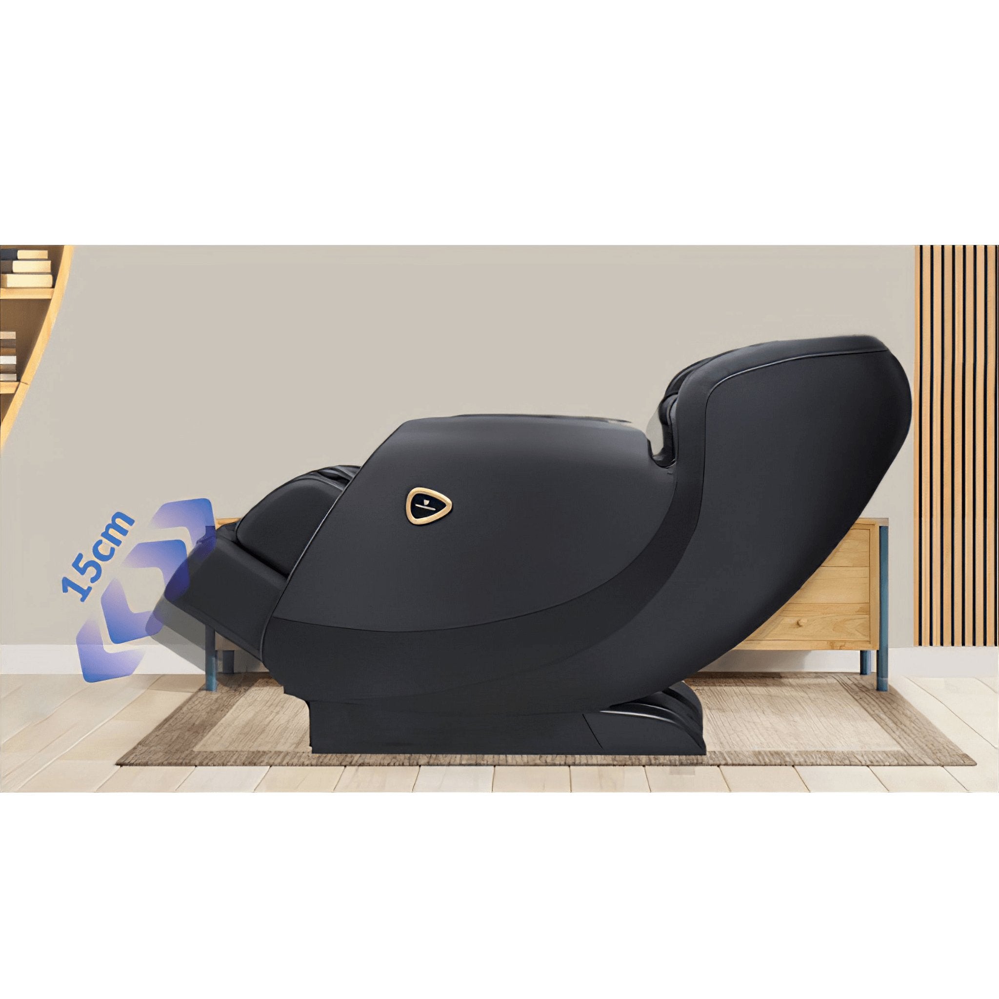 Hack Human - VComfort - VComfort - T - Rok Compact - SL Track Full Body Zero Gravity Massage Chair - 