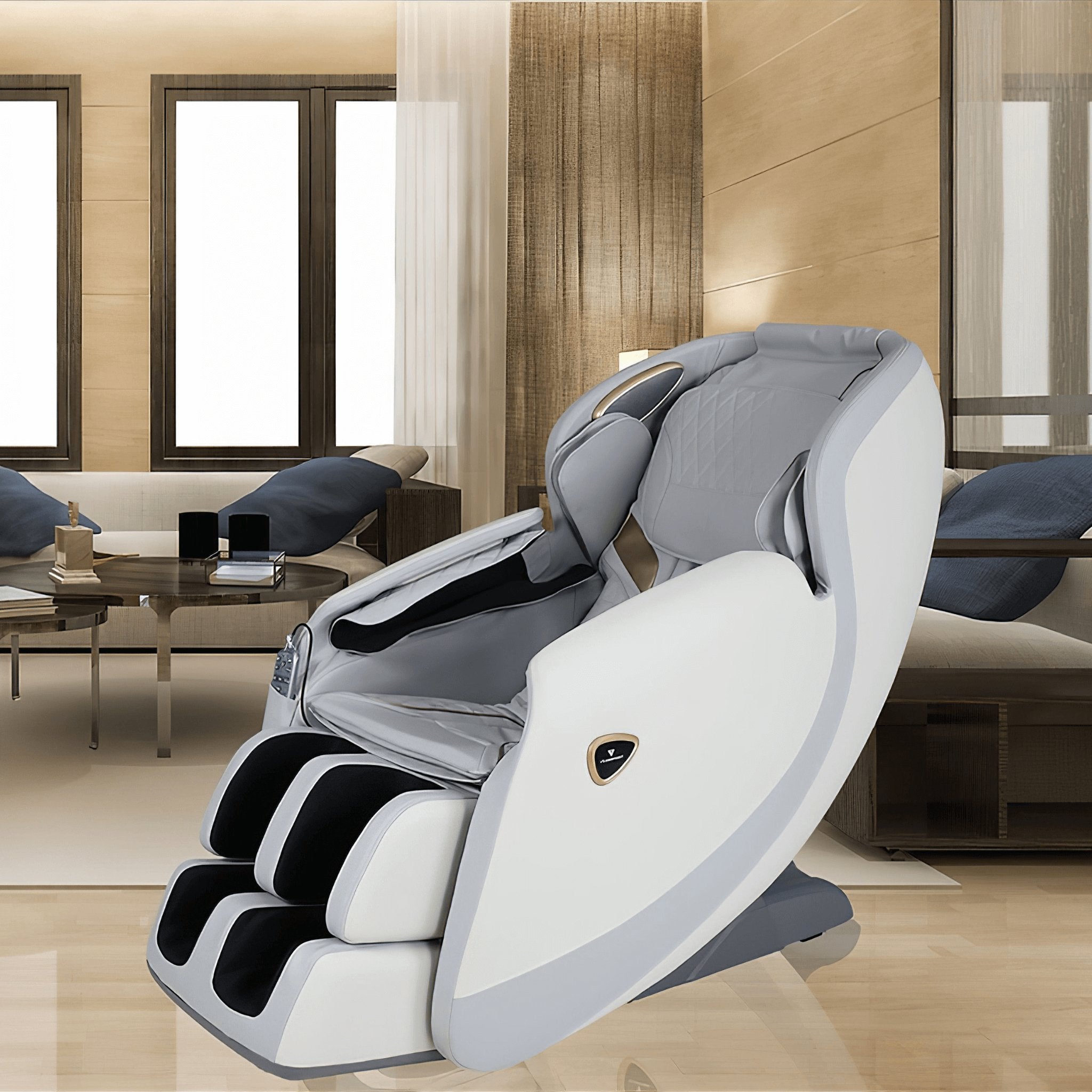 Hack Human - VComfort - VComfort - T - Rok Compact - SL Track Full Body Zero Gravity Massage Chair - 