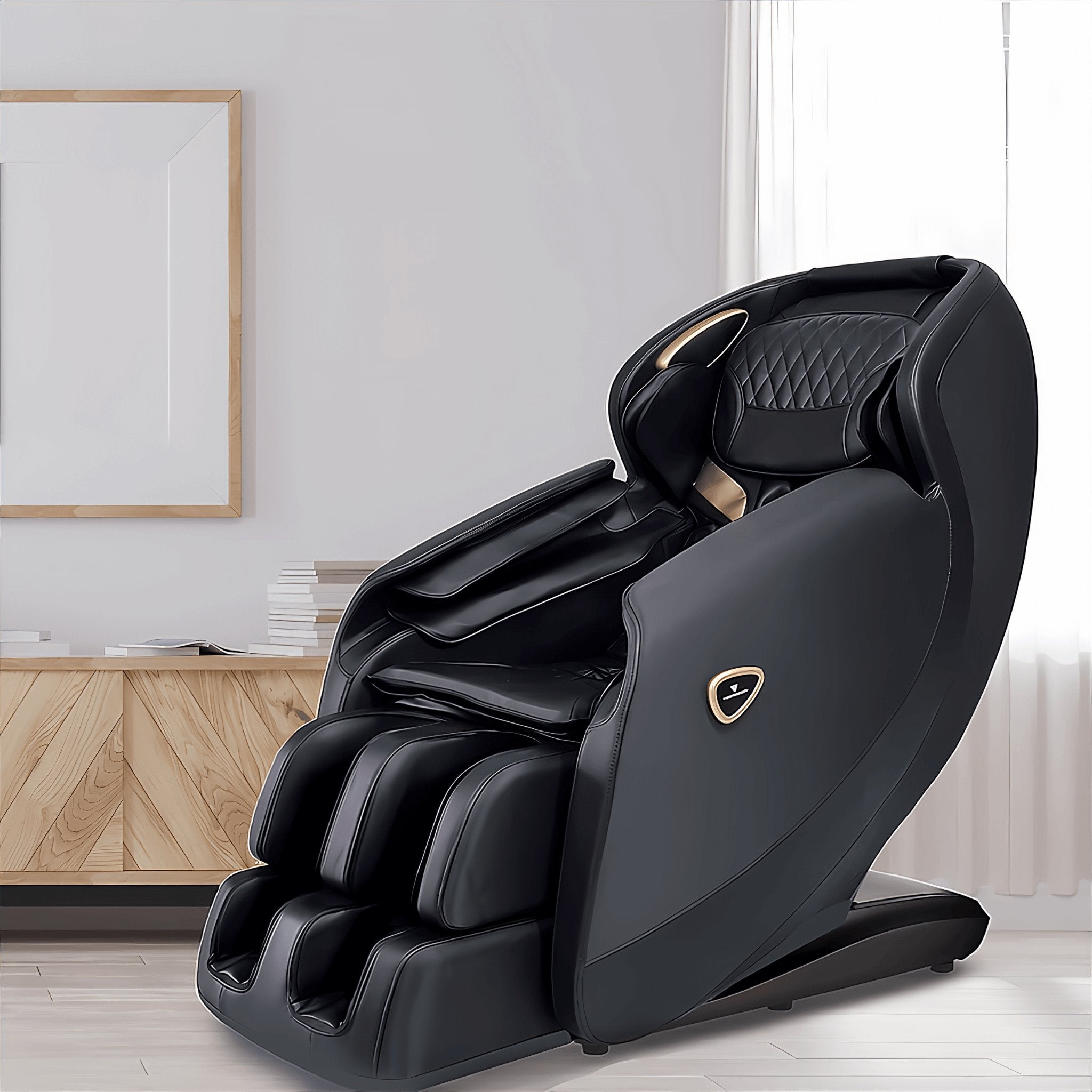 Hack Human - VComfort - VComfort - T - Rok Compact - SL Track Full Body Zero Gravity Massage Chair - 